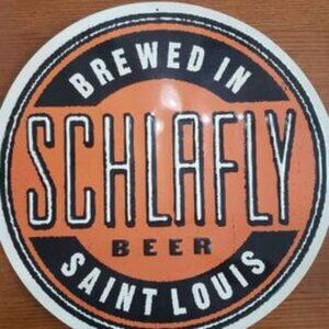 Schlafly Brewery Metal Sign